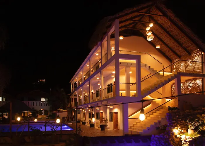 Hotel con piscina: Bungalows Zicatela